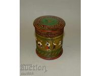 Cutie publicitară pentru țigări Bulgartabac, alamă, anii 1960