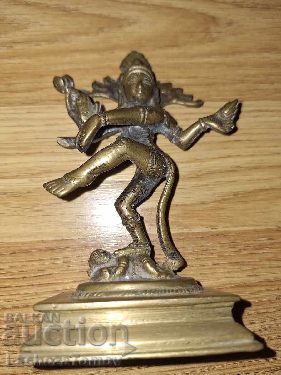 Красива фигура бронз Индия Шива стара перфектно състояние с цена 49.99 лв. | € 25.56