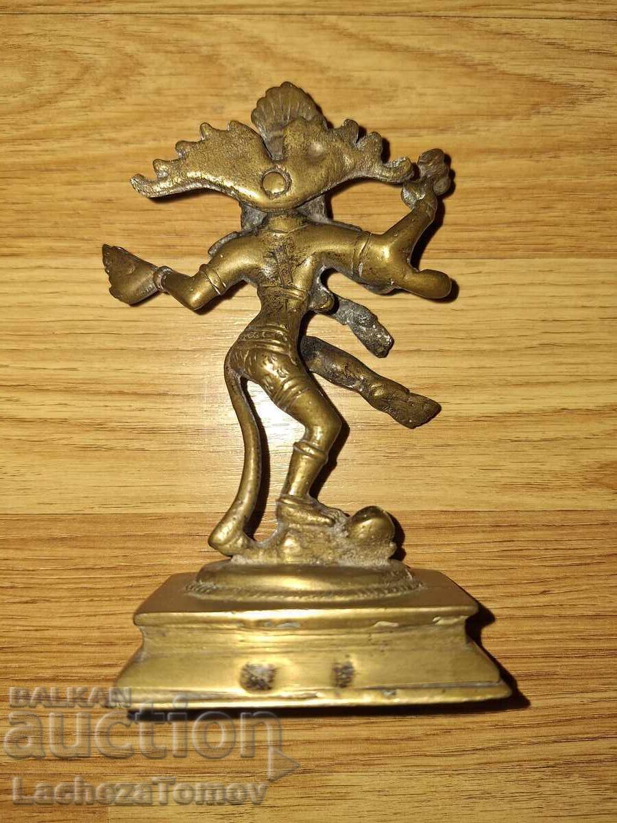 Доставка на Красива фигура бронз Индия Шива стара перфектно състояние