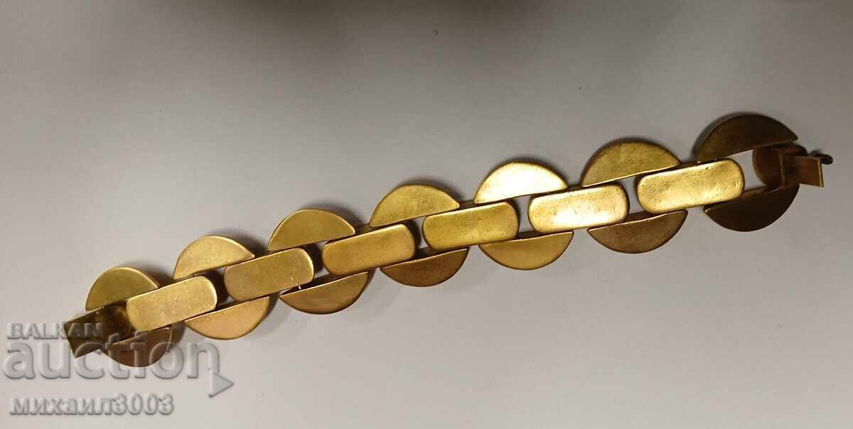 Auction  Retro Gold-Plated Bracelet