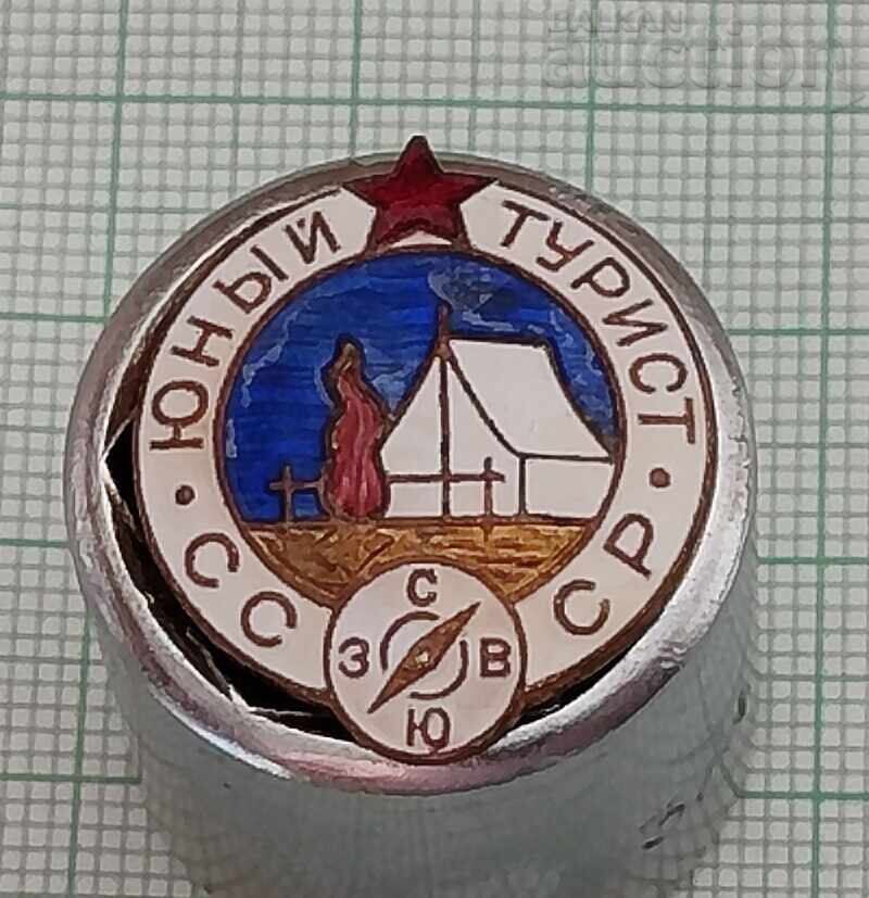 INSIGNĂ DE TURISM EMAIALĂ TURIST TINERET URSS