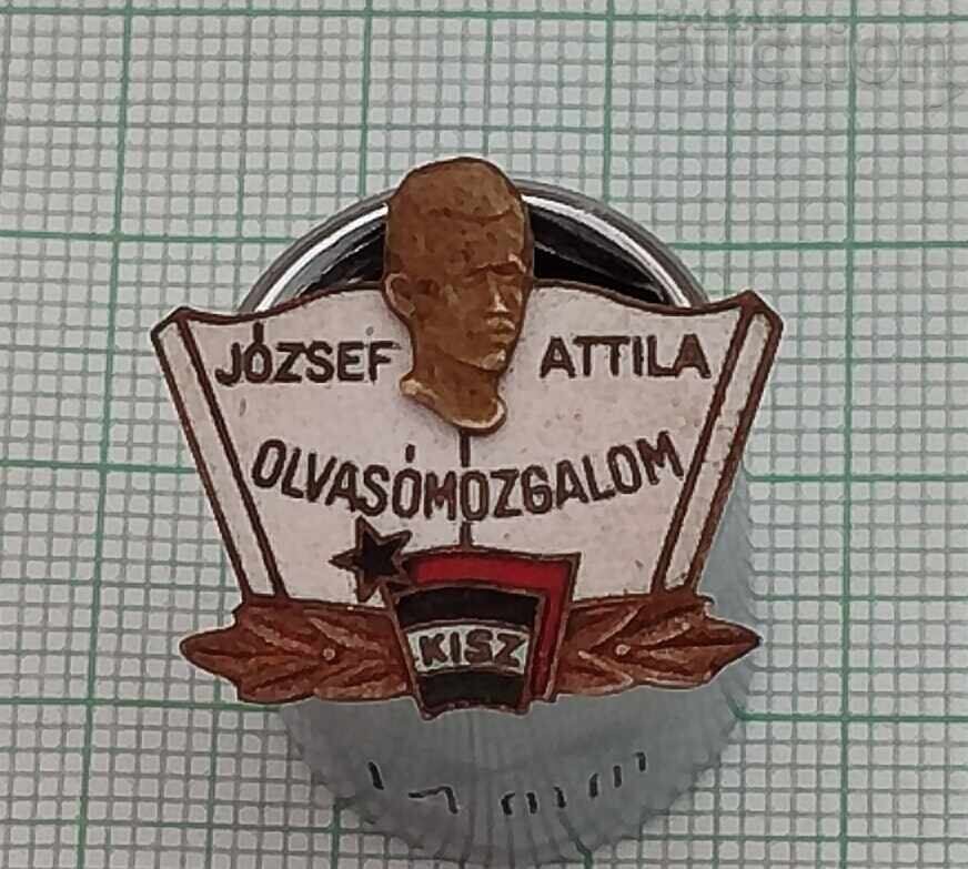 МЛАДЕЖКА ОРГАНИЗАЦИЯ УНГАРИЯ ЗНАЧКА ЕМАЙЛ