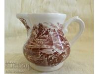 Cană pentru lapte - latieră porțelan Staffordshire Anglia