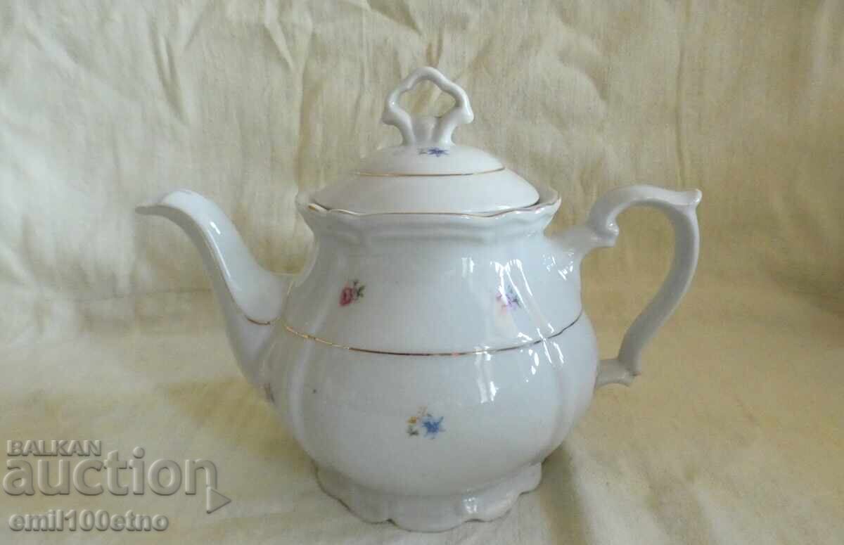 Bulgarian Porcelain Teapot Stalin Vidin with price 25.00 BGN | € 12.78