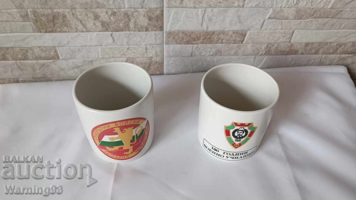 Porcelain pencil holder - 2 pieces - Military theme - fab. Diamant with price € 14.00 | 27.38 BGN