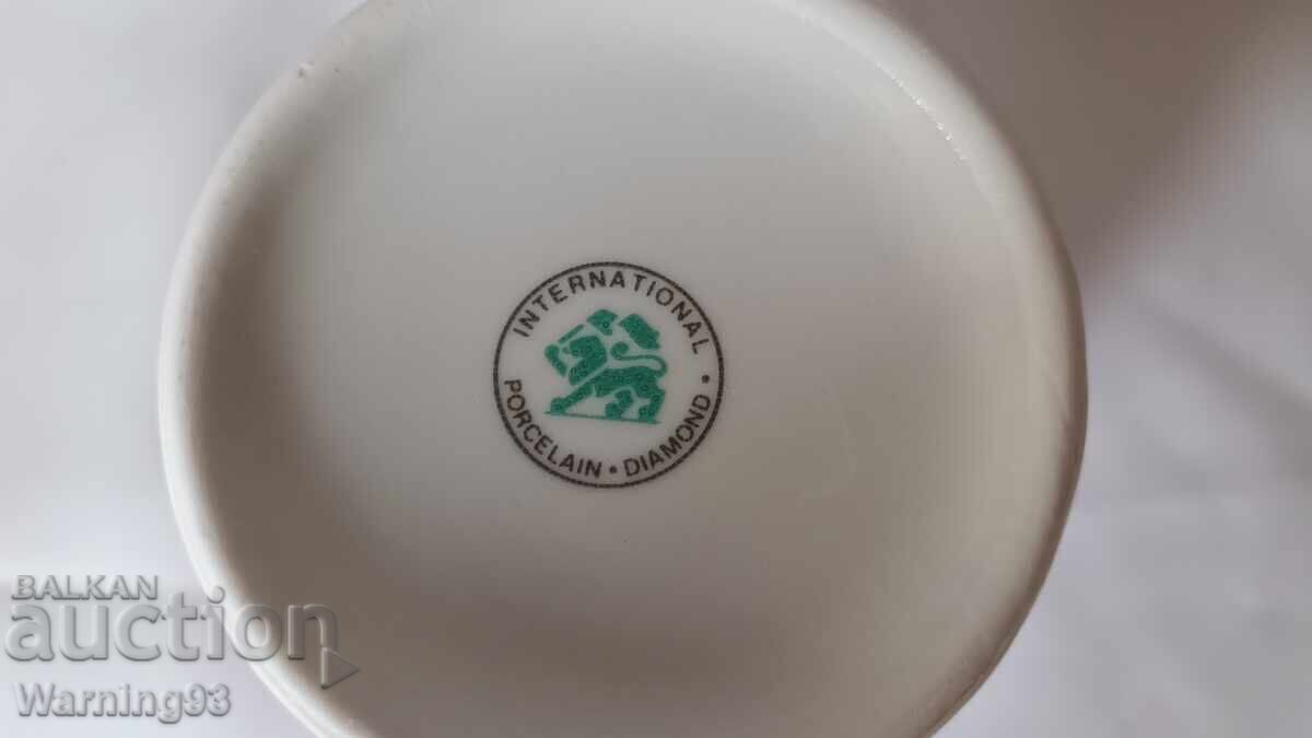 Delivery of Porcelain pencil holder - 2 pieces - Military theme - fab. Diamant