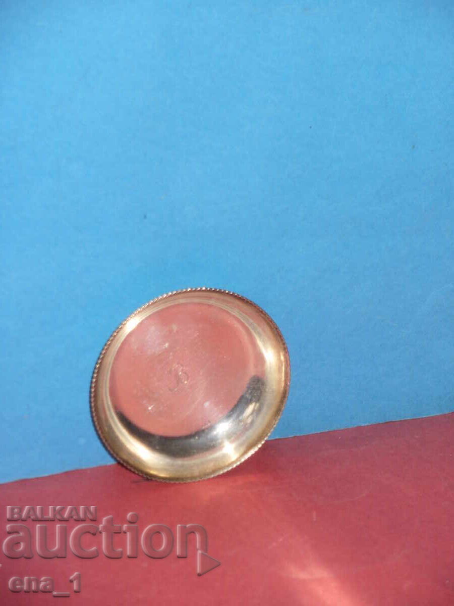 Лот от 2 малки сребърни чинийки за хайвер с орнаменти - 6