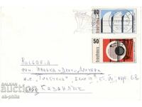 Παλιό φάκελο αλληλογραφίας με βραχιόλι - ταχυδρομημένο