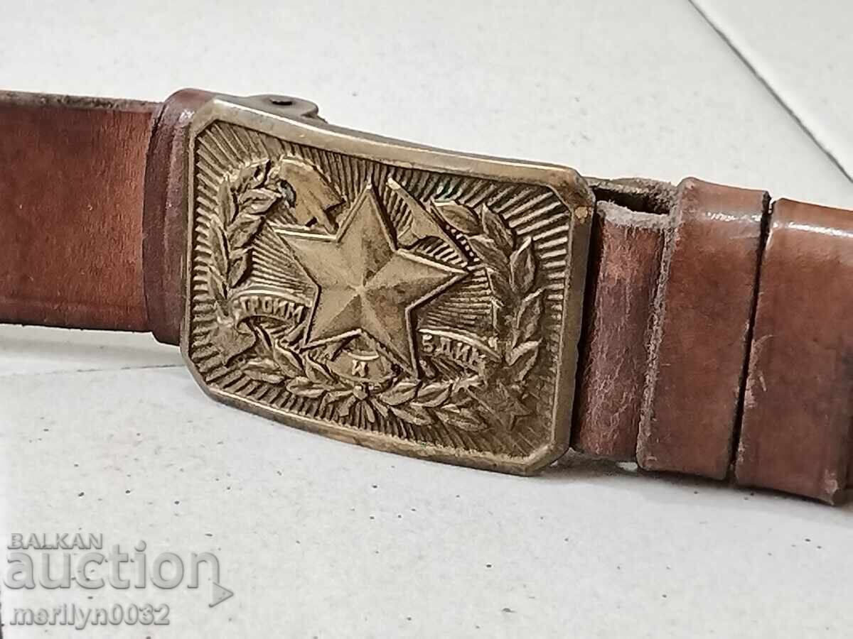 Centură uniformă Trupele de Muncă cataramă uniformă - 6