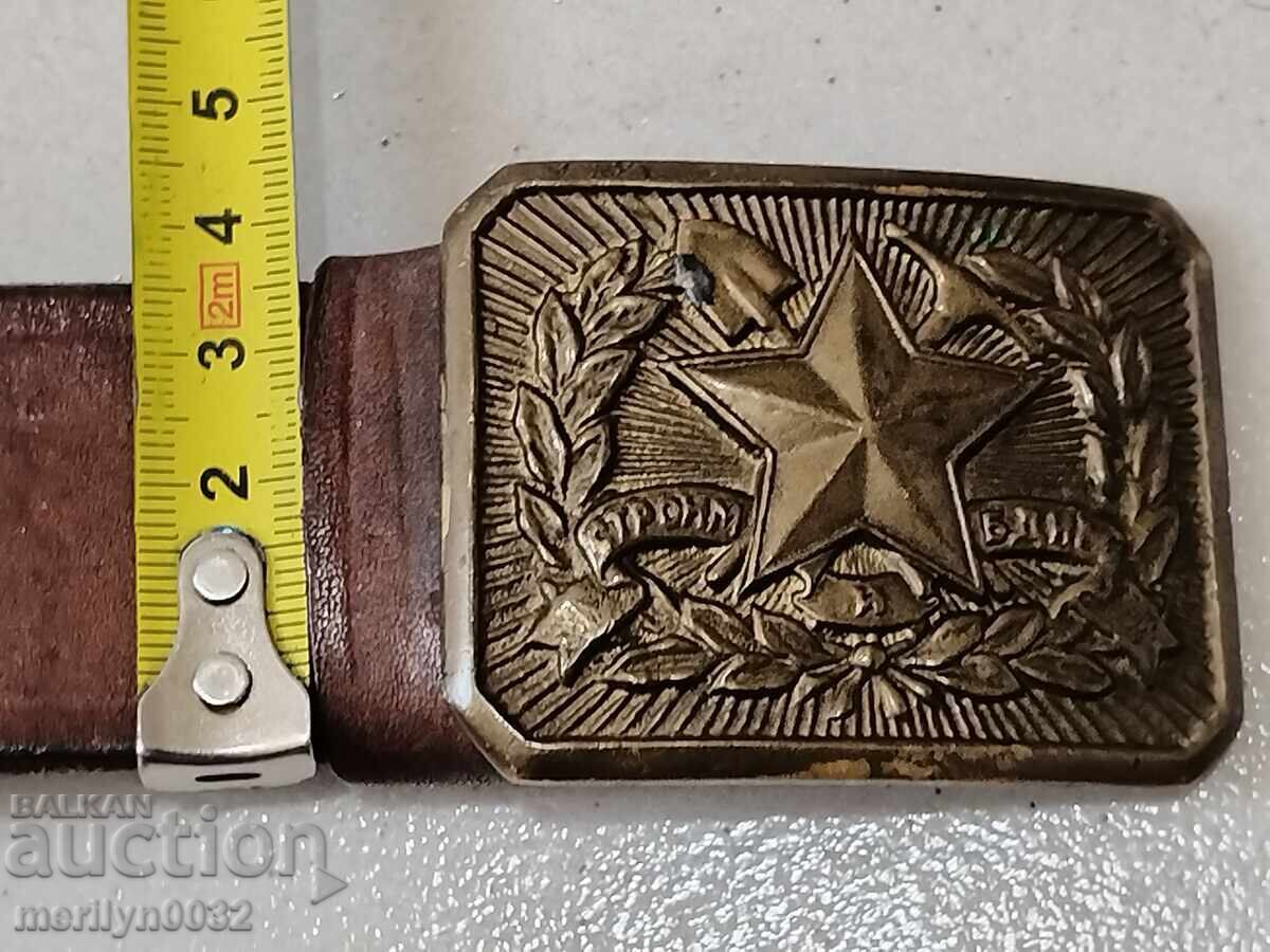 Centură uniformă Trupele de Muncă cataramă uniformă - 7