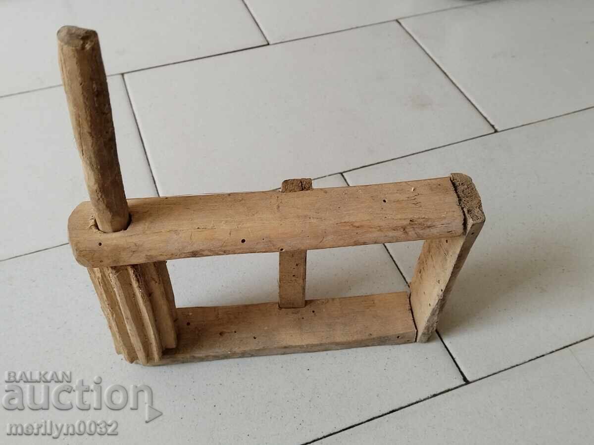 Ξύλινο παιδικό παιχνίδι κουδουνίστρα - 5