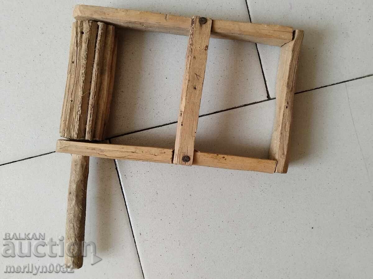 Ξύλινο παιδικό παιχνίδι κουδουνίστρα - 7