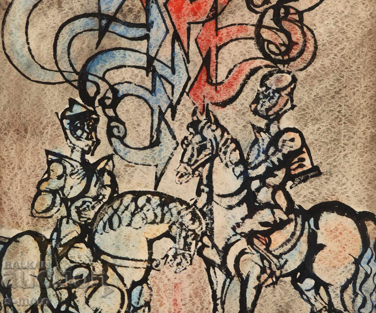 Peter Rashkov, watercolor illustration - 5