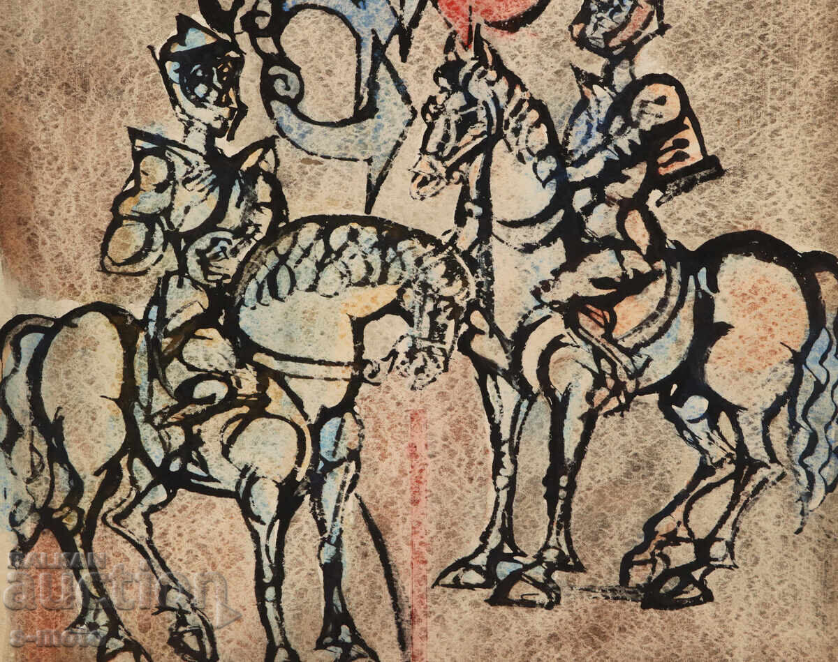 Peter Rashkov, watercolor illustration - 6