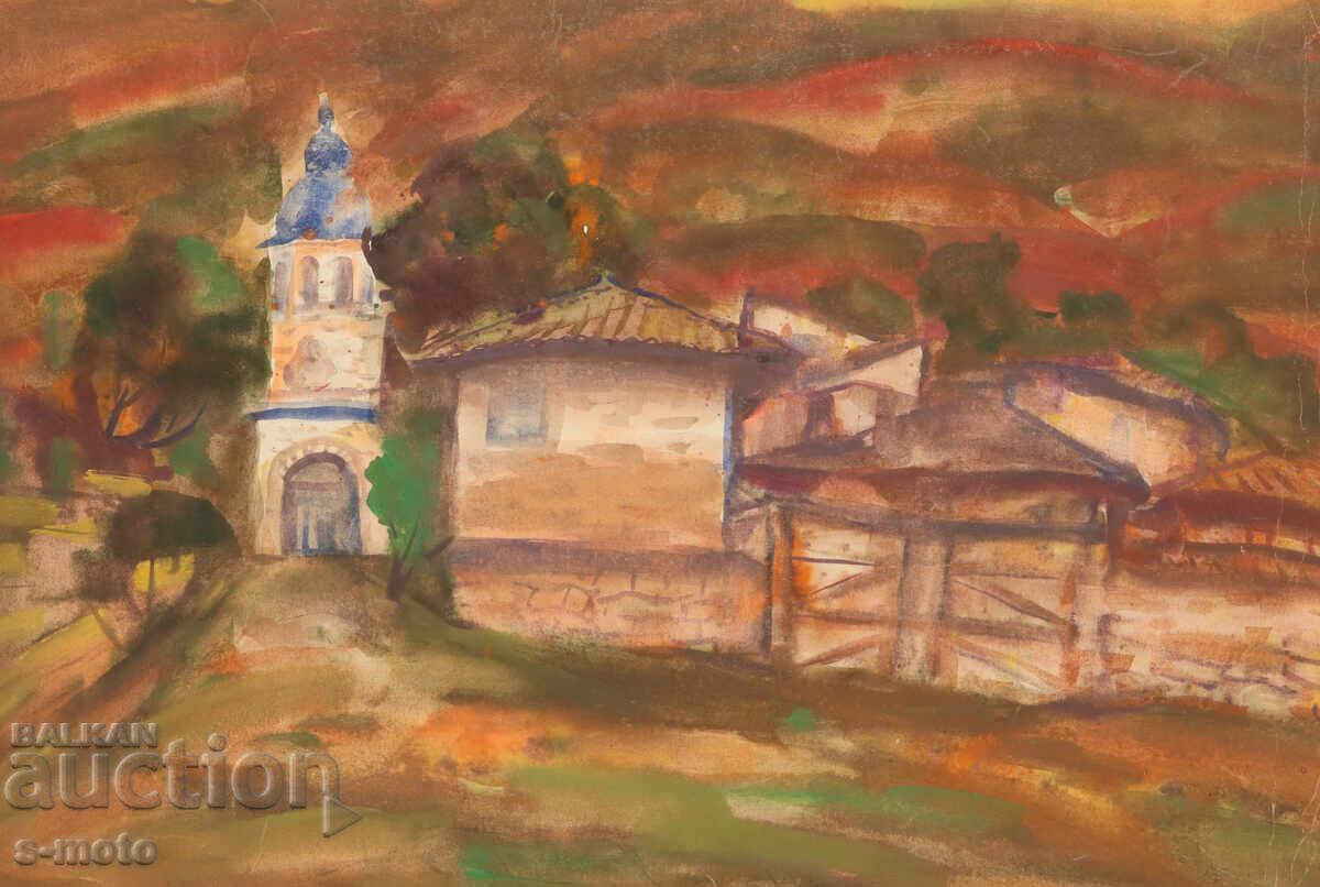 Licitație Stoian Domuschiev / 1935 - 2021 / Acuarelă, peisaj Licitație Stoian Domuschiev / 1935 - 2021 / Acuarelă, peisaj