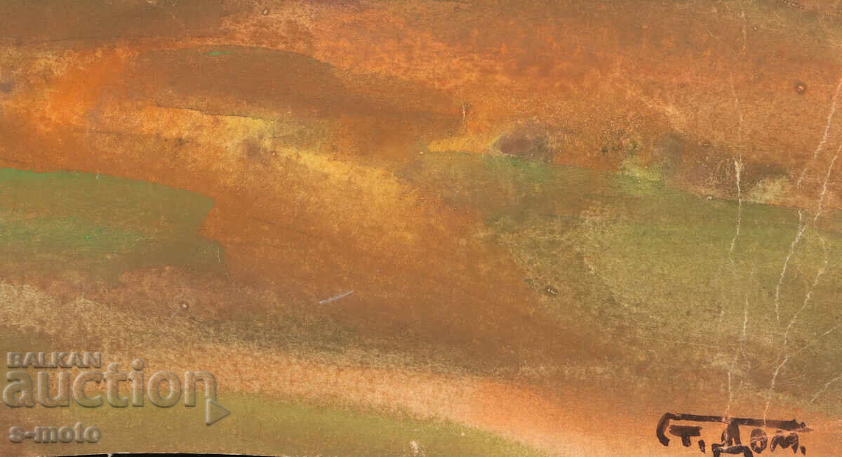 Stoian Domuschiev / 1935 - 2021 / Acuarelă, peisaj - 7 Stoian Domuschiev / 1935 - 2021 / Acuarelă, peisaj - 7