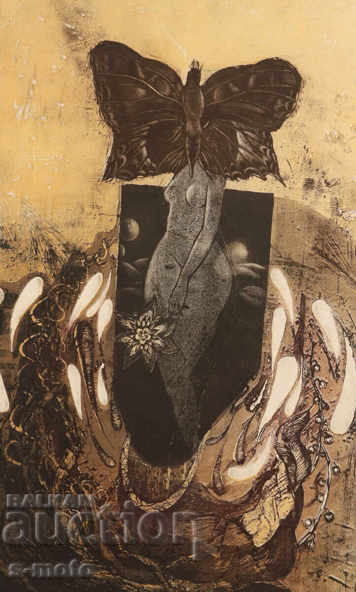 Παράδοση Γραφικά, λιθογραφία, αφηρημένη σύνθεση