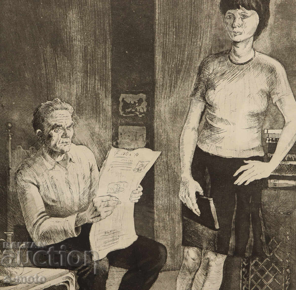 Lithograph Graphics, Portrait - 5