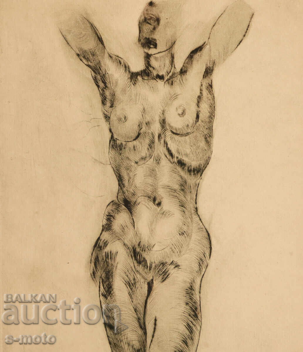 Graphics, paper, nude body - 5
