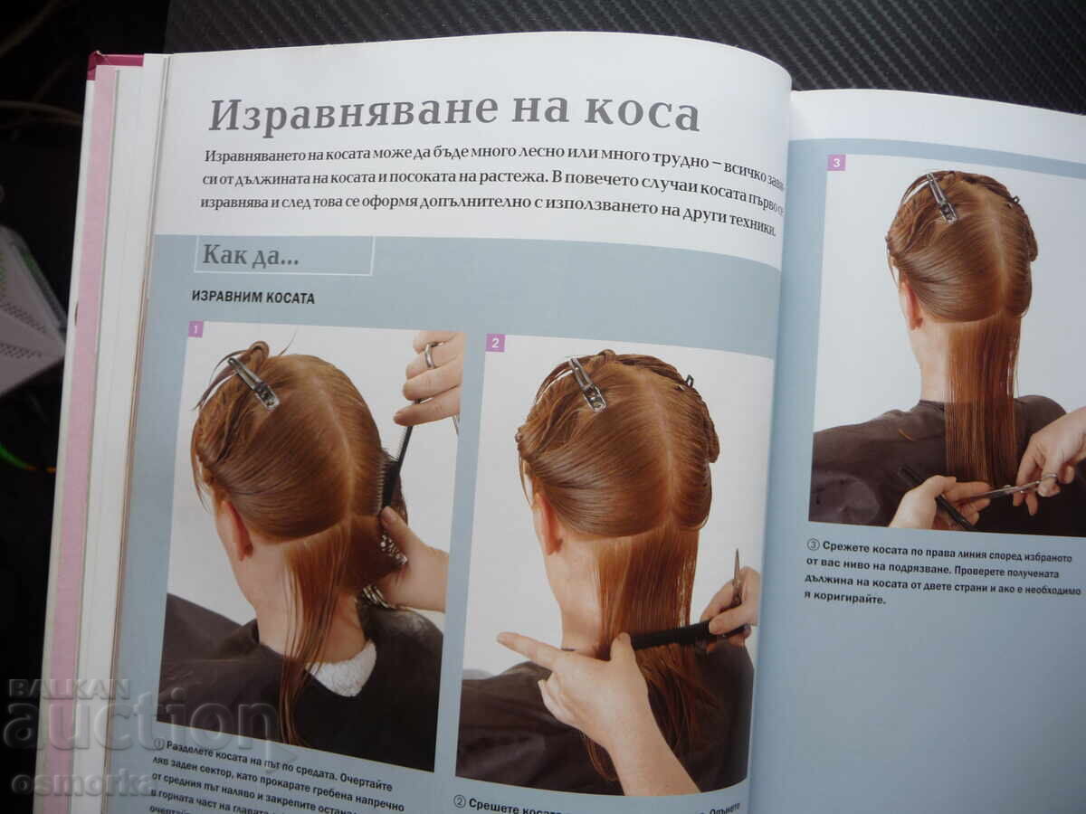 Licitație Frizerie vopsit ondulat tuns coafură modă da