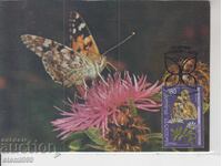 Postcard MAX FDC Butterflies Insects
