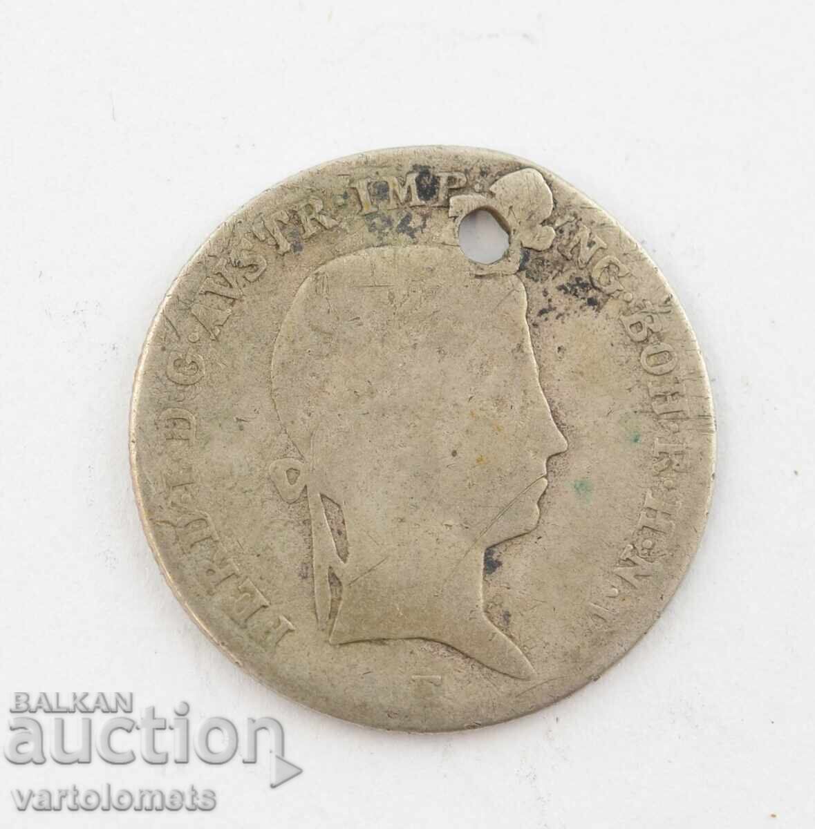 Monedă de argint Europa Centrală 3,5 g Ag cu preț 7.00 BGN | € 3.58