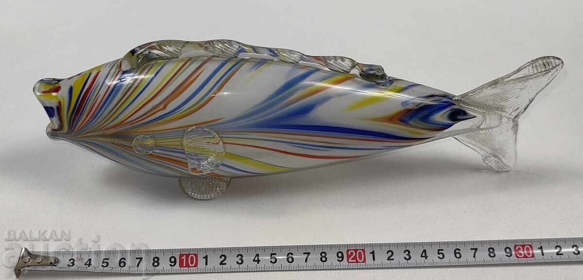 ГОЛЯМА СОЦ СТЪКЛЕНА РИБА ТИП МУРАНО ФИГУРА ФИГУРКА СТАТУЕТКА с цена € 15.34 | 30.00 лв. ГОЛЯМА СОЦ СТЪКЛЕНА РИБА ТИП МУРАНО ФИГУРА ФИГУРКА СТАТУЕТКА с цена € 15.34 | 30.00 лв.