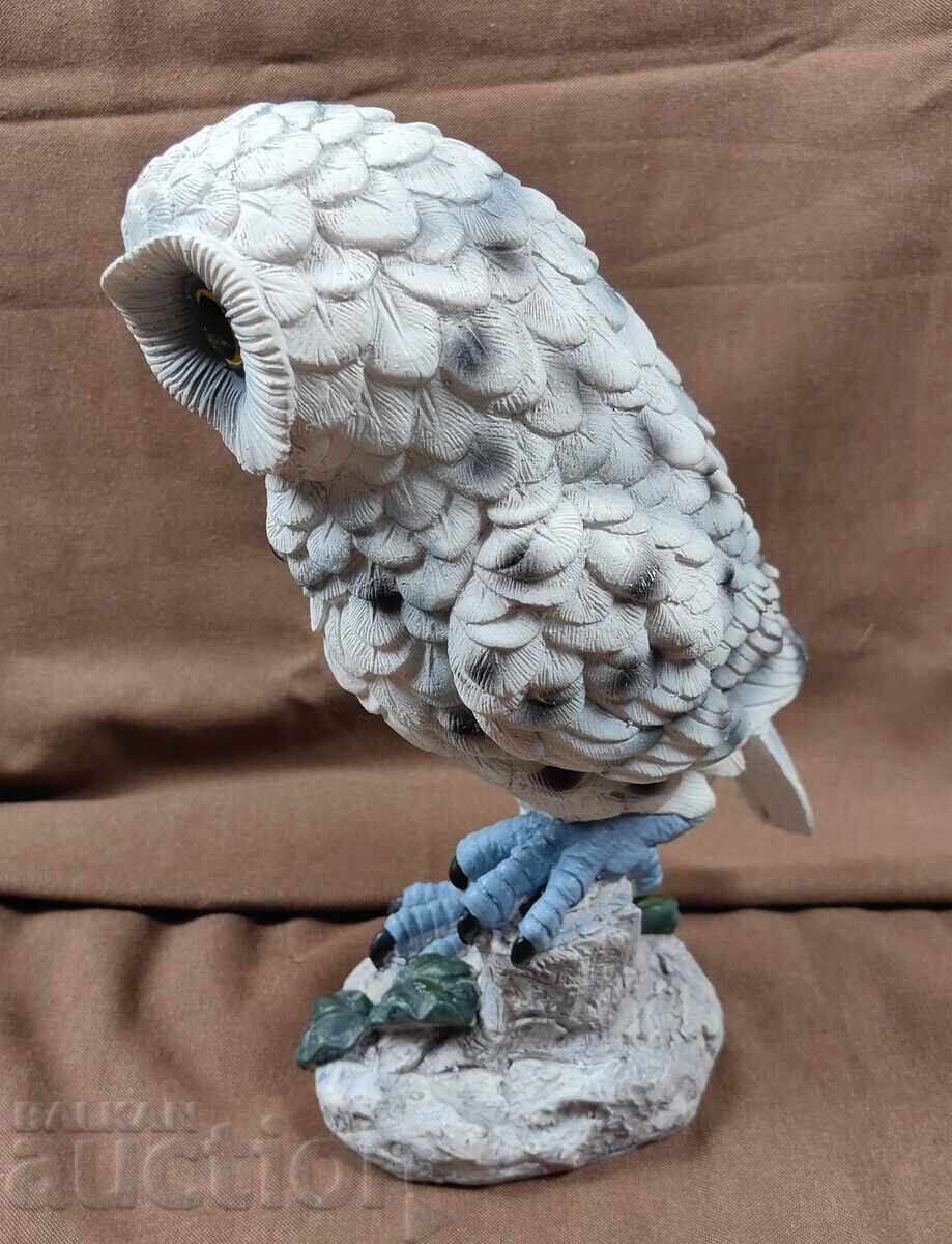 МНОГО ГОЛЯМ БУХАЛ СОВА ПТИЦА ФИГУРА СТАТУЕТКА с цена € 15.00 | 29.34 лв.