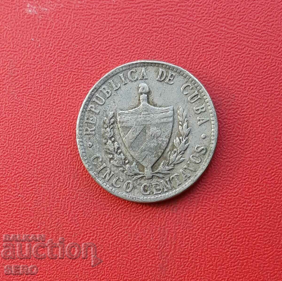 Cuba-5 centavos 1946 with price 0.60 BGN | € 0.31 Cuba-5 centavos 1946 with price 0.60 BGN | € 0.31