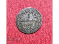 Germany - Bavaria - 1 Kreuzer 1869 - Very well preserved