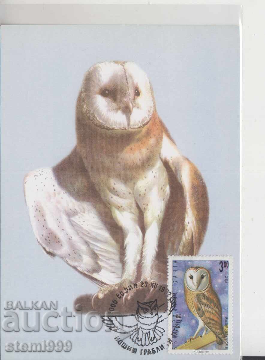 Μέγιστη κάρτα FDC ΝΥΧΤΕΡΙΝΑ ΑΡΠΑΚΤΙΚΑ ΠΟΥΛΙΑ