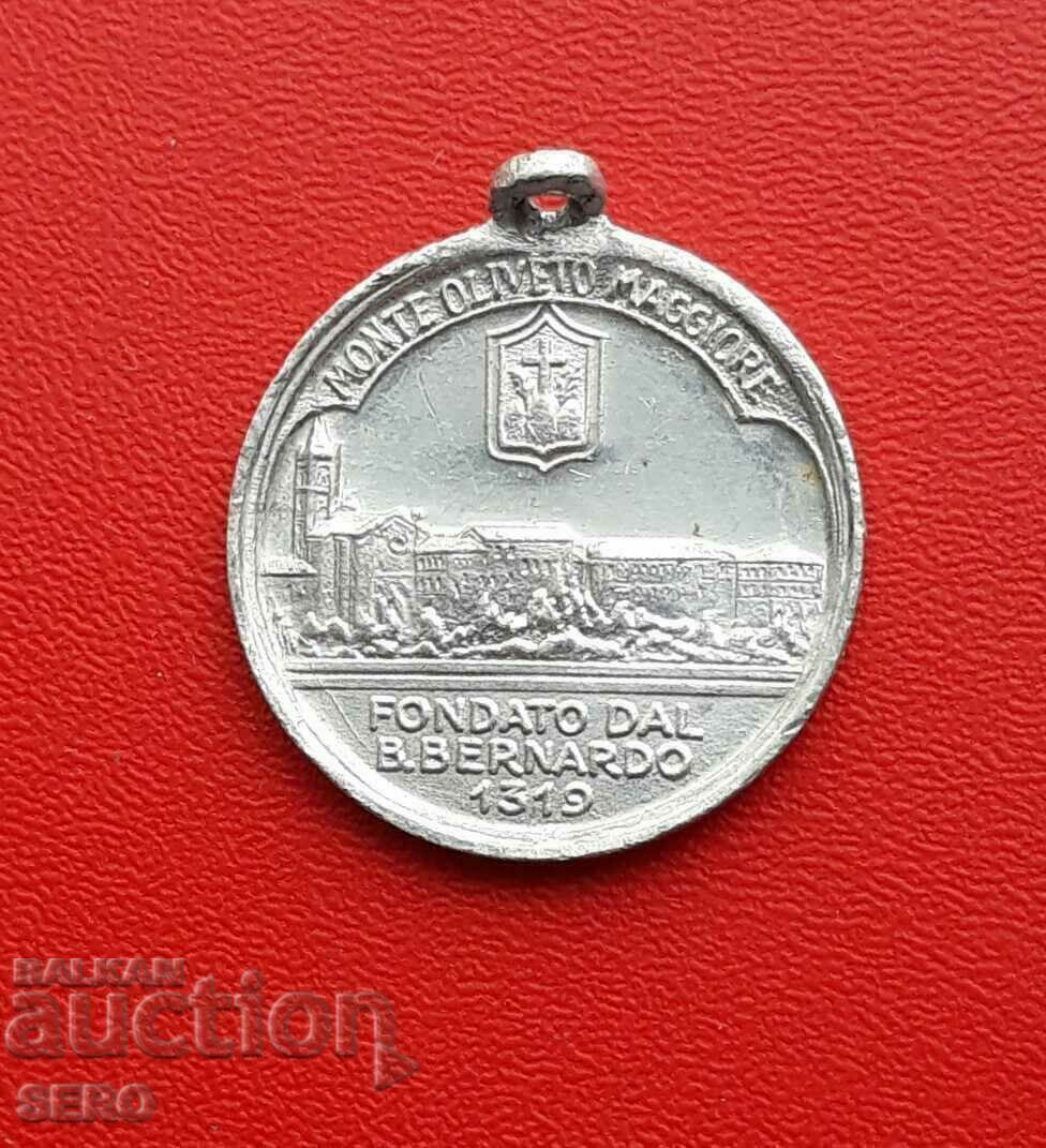 Religious Medallion - Saint Bernardo Ptolemy 1272-1348 - Theologian with price 0.80 BGN | € 0.41