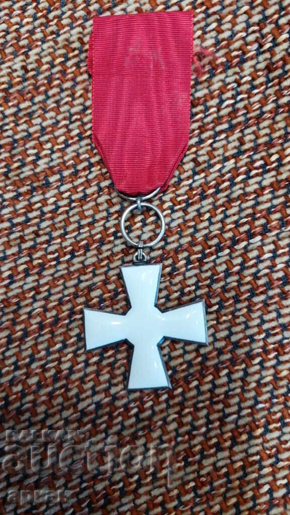 Delivery of Finland, Order with white enamel 1925