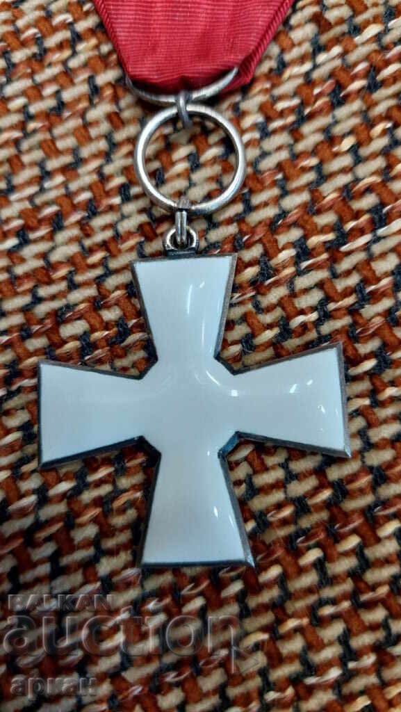 Finland, Order with white enamel 1925 - 5
