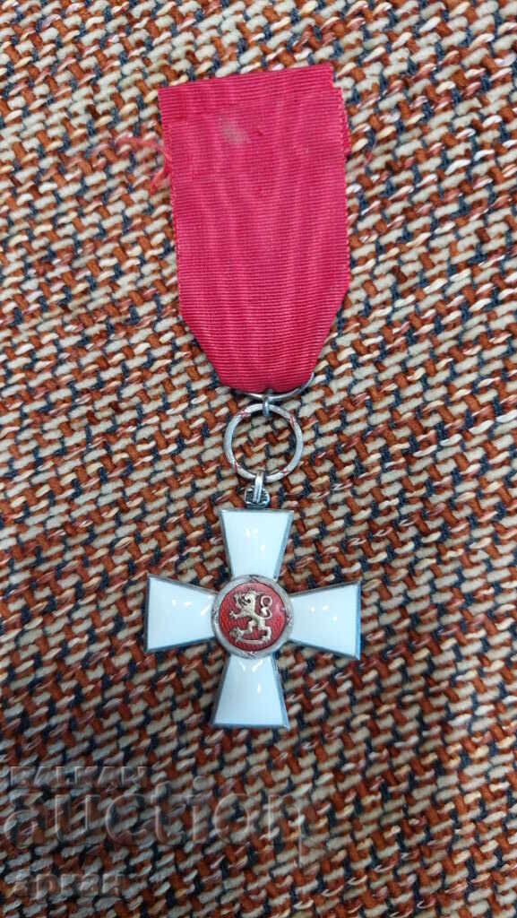 Finland, Order with white enamel 1925