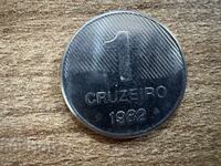 Βραζιλία - 1 κρουζέιρο (1982)
