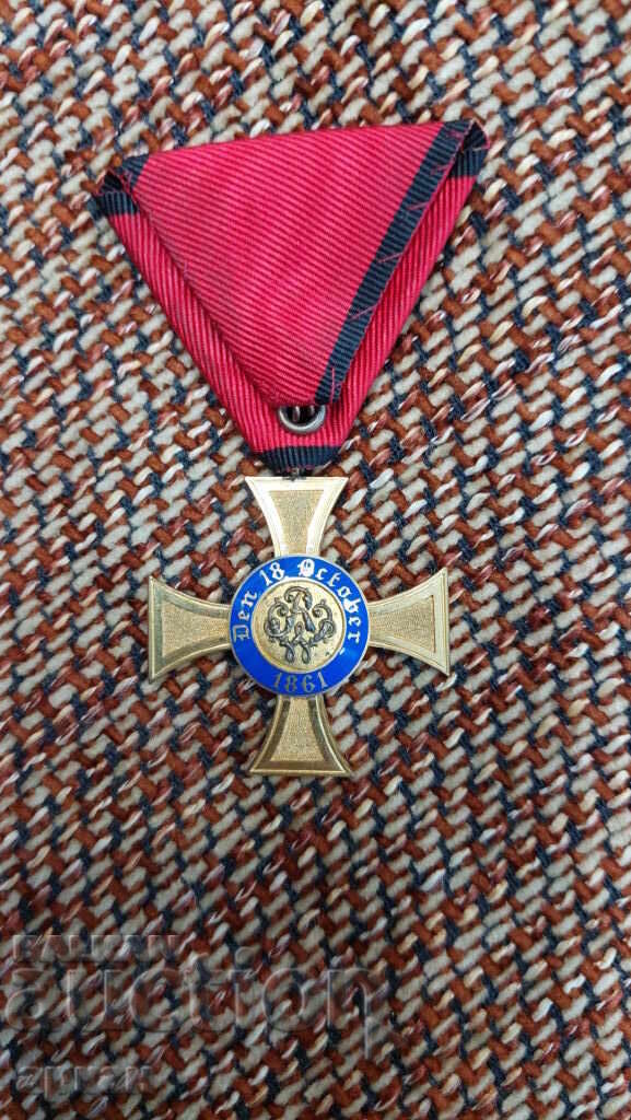 Delivery of Prussia Order 1861