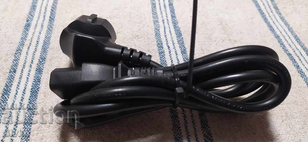 Захранващ кабел, нов 4 с цена 0.99 лв. | € 0.51