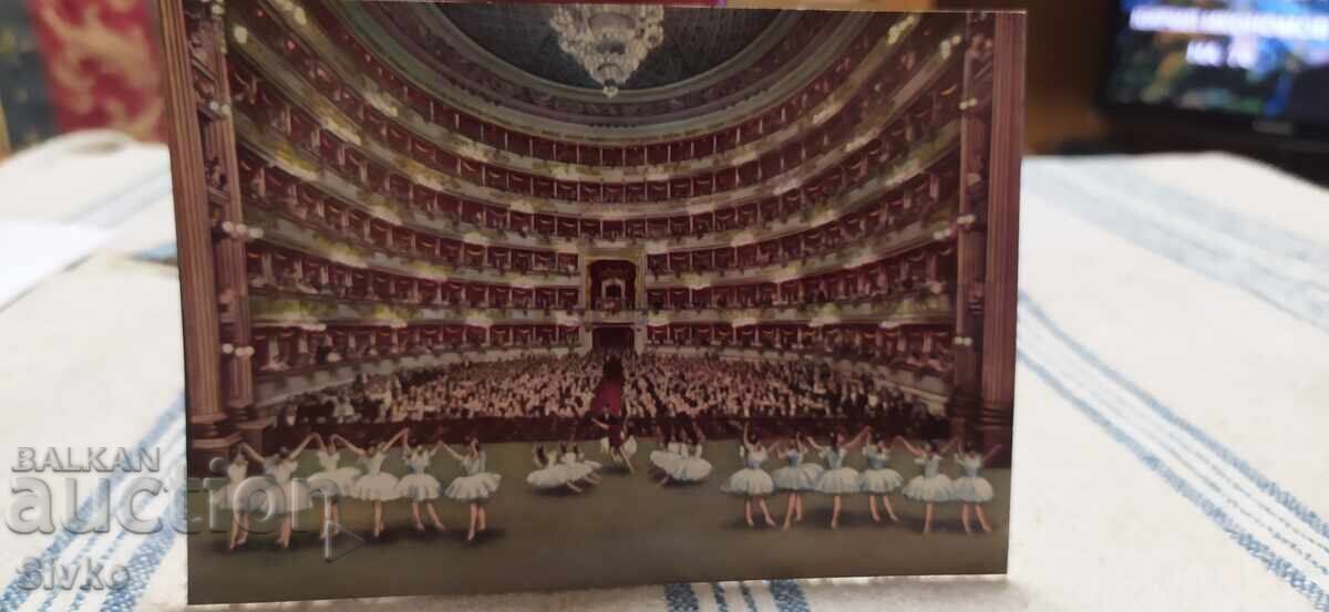 Milan La Scala Ballet Card
