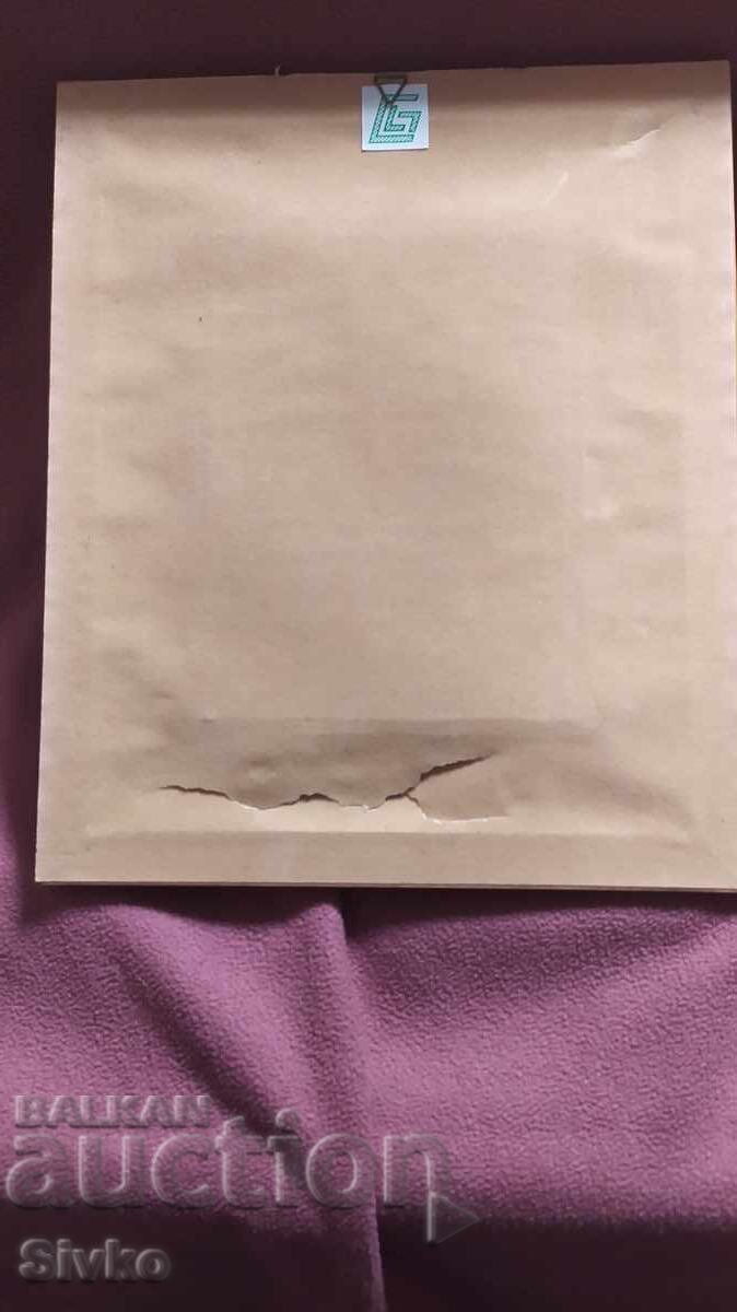 Tablou pe aur mare cu ramă Peisaj urban - 6