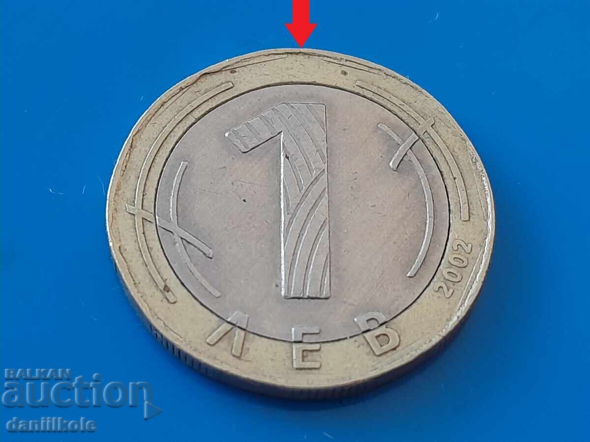 Delivery of *$*Y*$* BULGARIA 1 LEV 2002 ERROR ROTATED *$*Y*$*