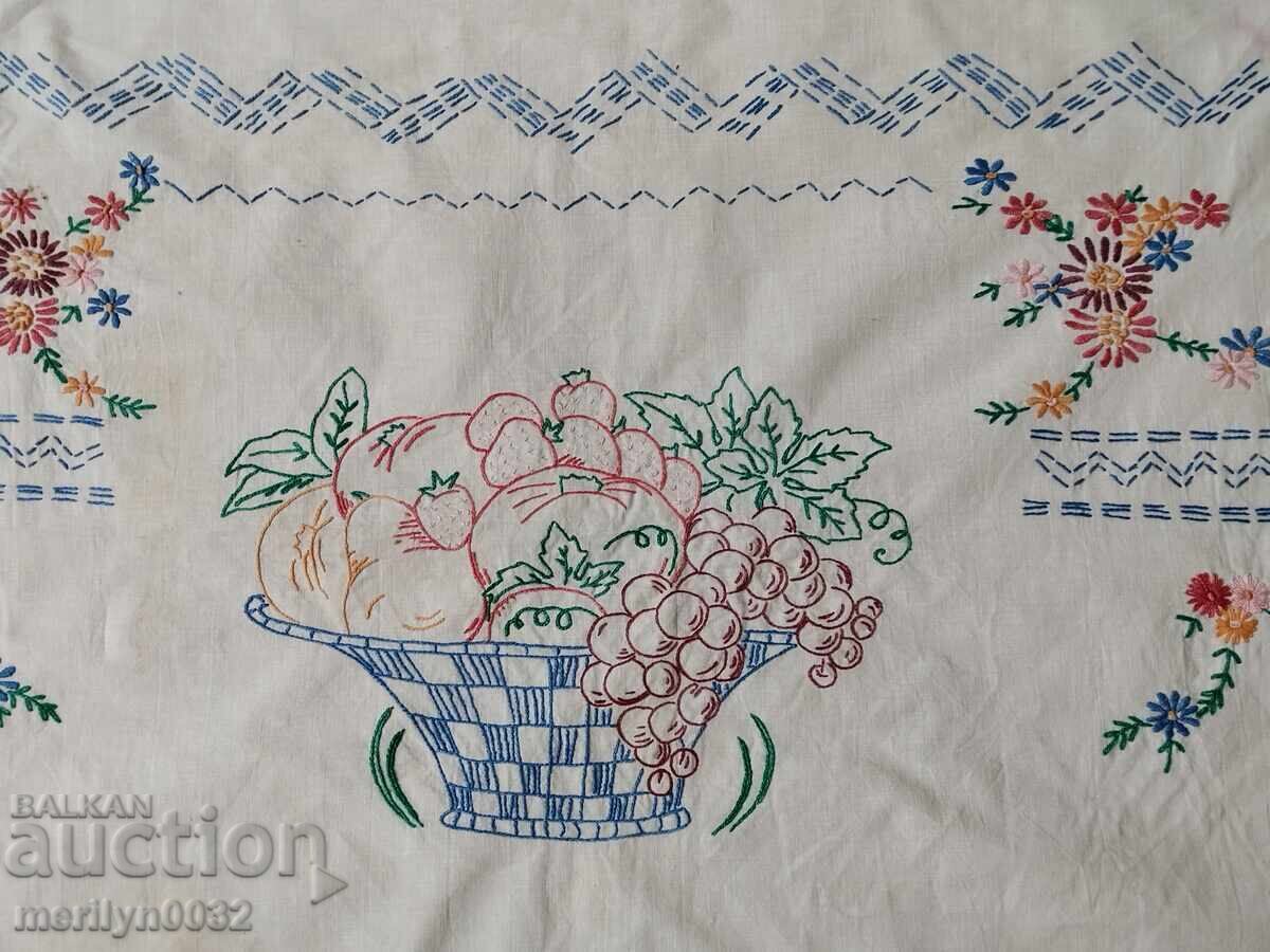 Panou de tapiserie de perete de pepinieră brodat vechi, covor cu preț 51.00 BGN | € 26.08