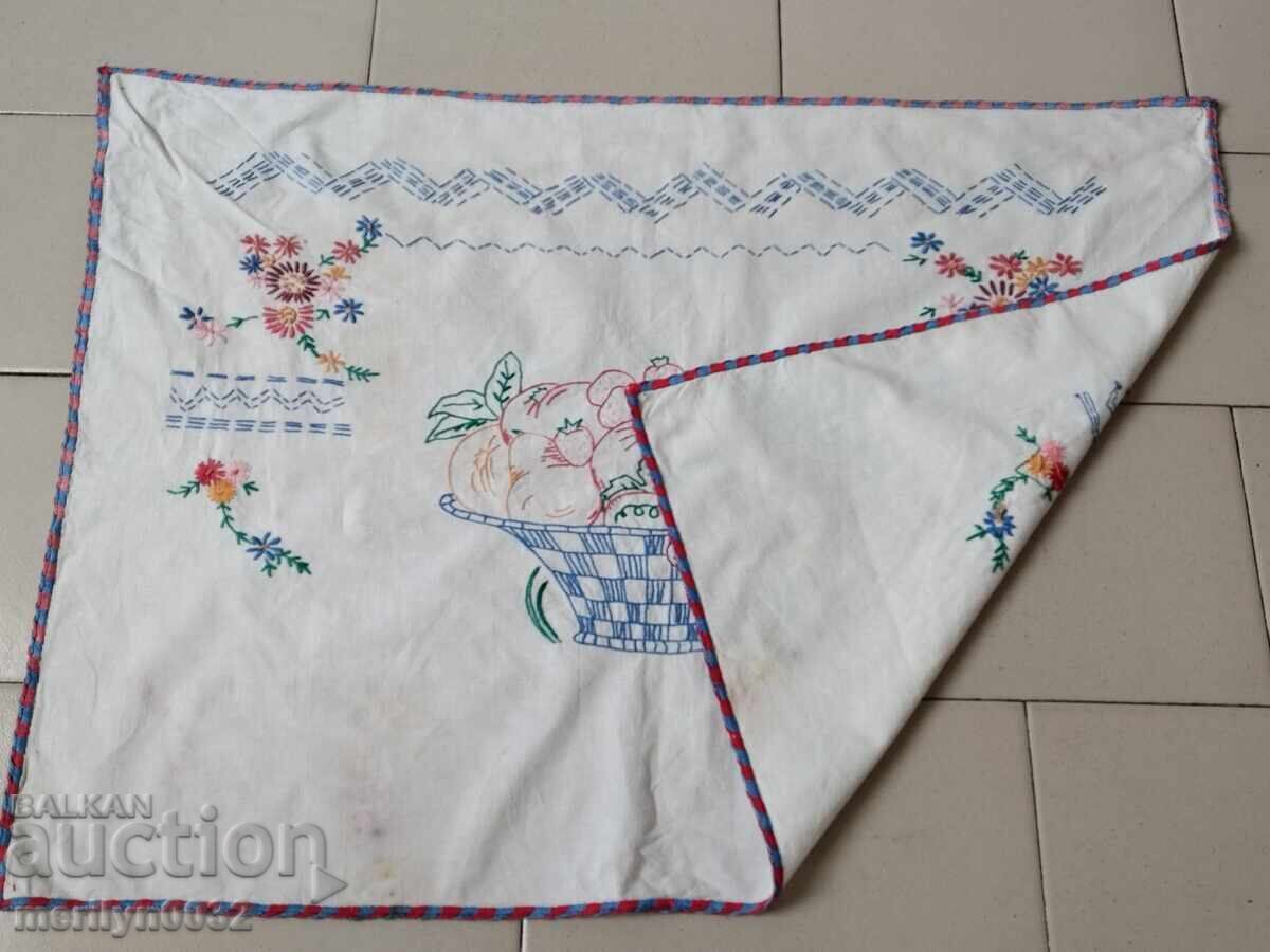 Livrarea Panou de tapiserie de perete de pepinieră brodat vechi, covor