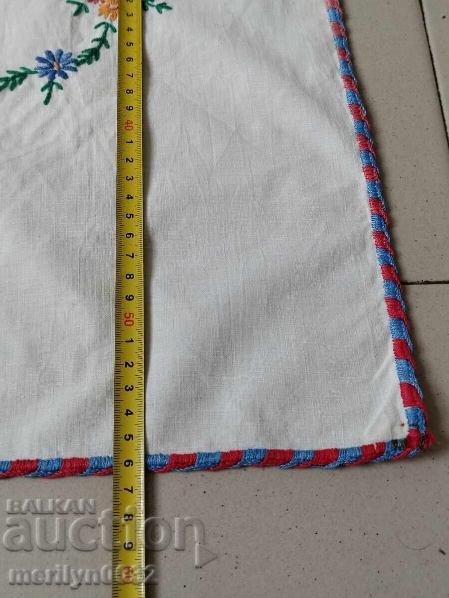 Panou de tapiserie de perete de pepinieră brodat vechi, covor - 6