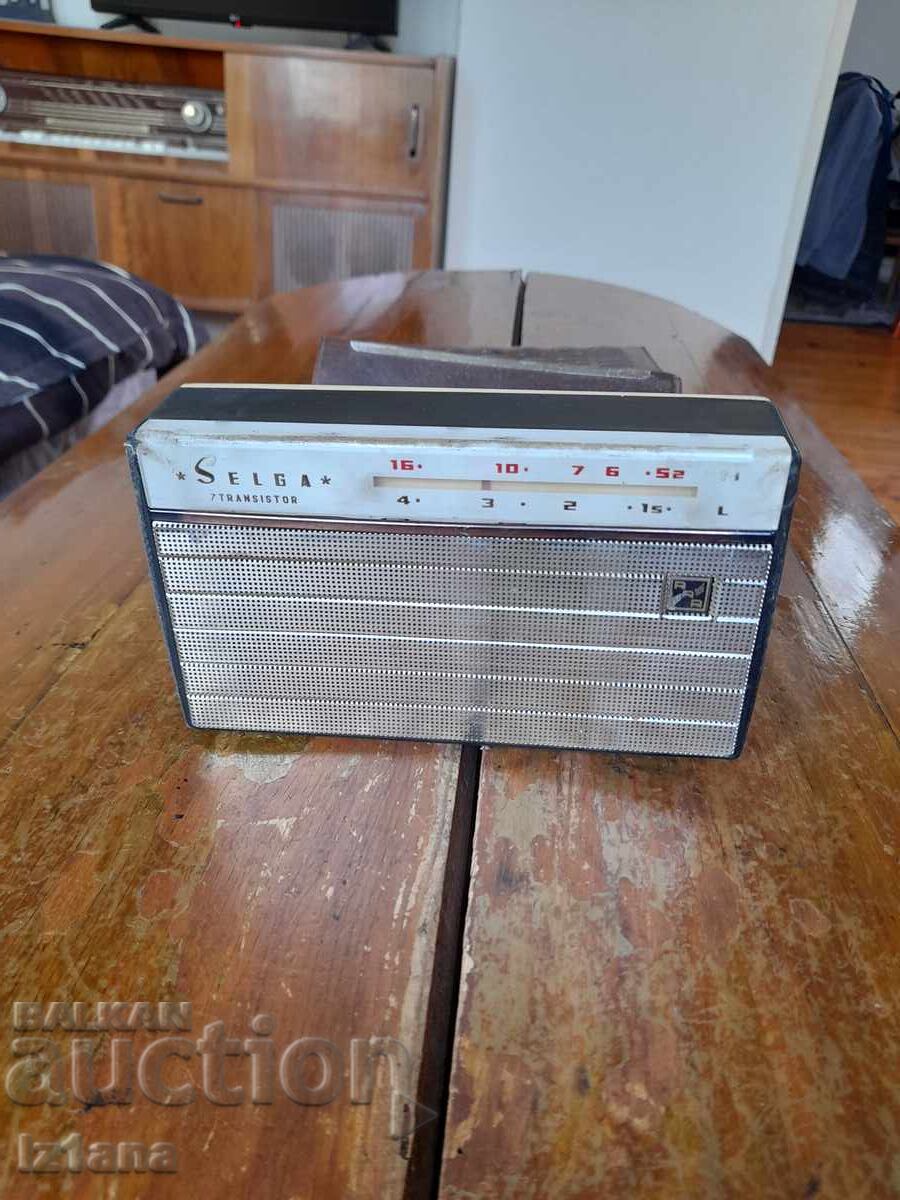 Old radio, Selga radio with price 27.00 BGN | € 13.80