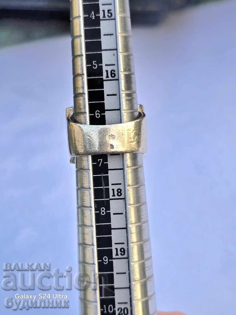 Сребърен Масивен пръстен. 8,15 Грама. 17мм. Пускам над 100 А - 5 Сребърен Масивен пръстен. 8,15 Грама. 17мм. Пускам над 100 А - 5