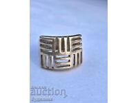 Silver Massive Ring. 8.15 Grams. 17mm. Listing over 100