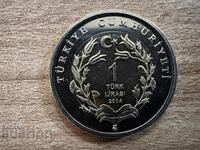 Turkey - 1 Kurus (2014) - Anatolian Eagle
