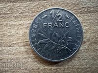 France - 1/2 Franc (1970)