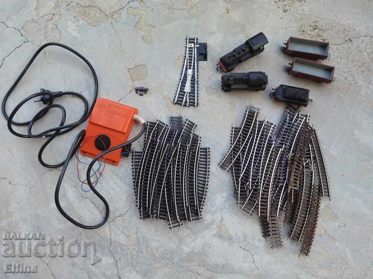 Ρετρό τρένο - Piko Junior H0 – μηχανές, βαγόνια, ράγες και